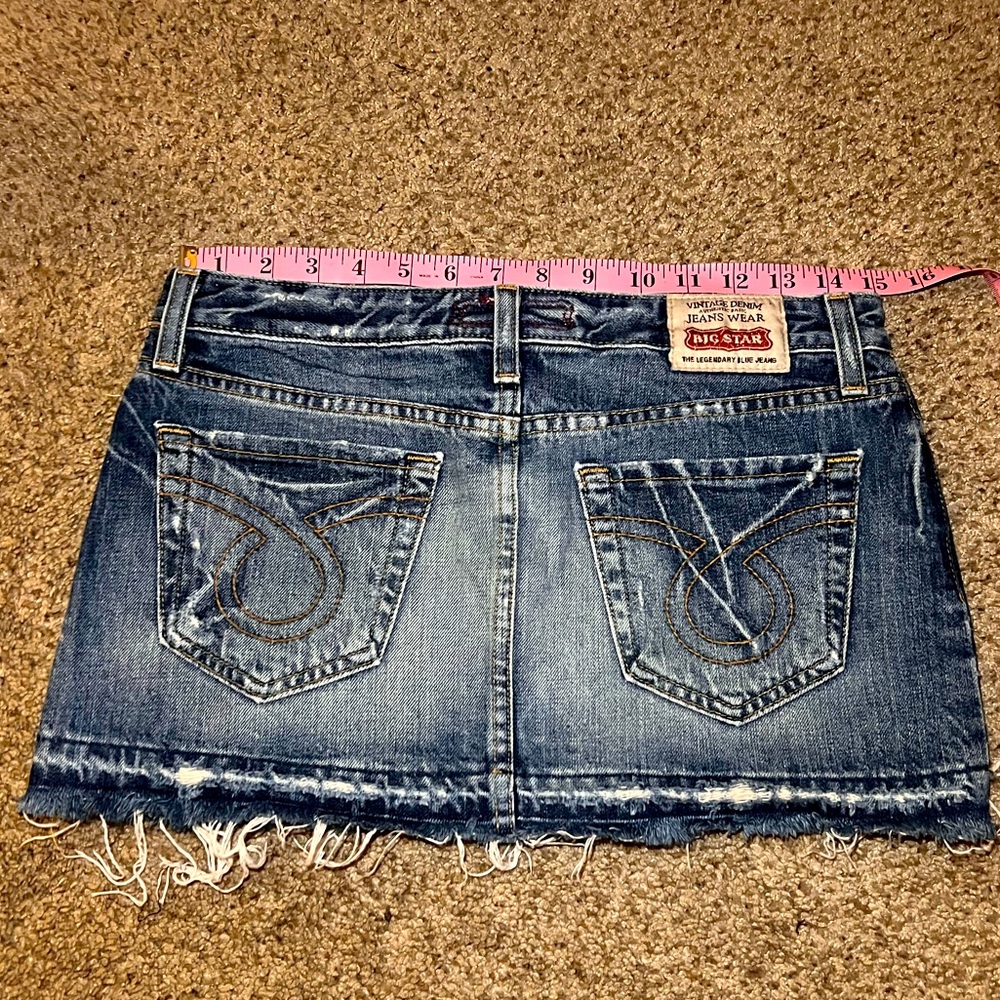 Big star Jean skirt